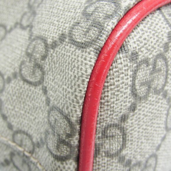 GUCCI Authentic Cream Leather Shoulder Bag - Picture 6 of 13